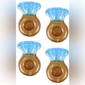 Inflatable Engagement Ring Drink Holders (Set of 4)